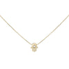 14K Gold Hamsa Necklace 14K - Adina Eden's Jewels