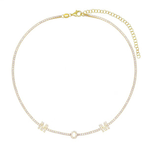  Mom Tennis Choker - Adina Eden's Jewels