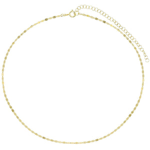  Gold Disc Choker - Adina Eden's Jewels