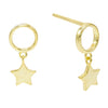 Gold Tiana Stud Earring - Adina Eden's Jewels