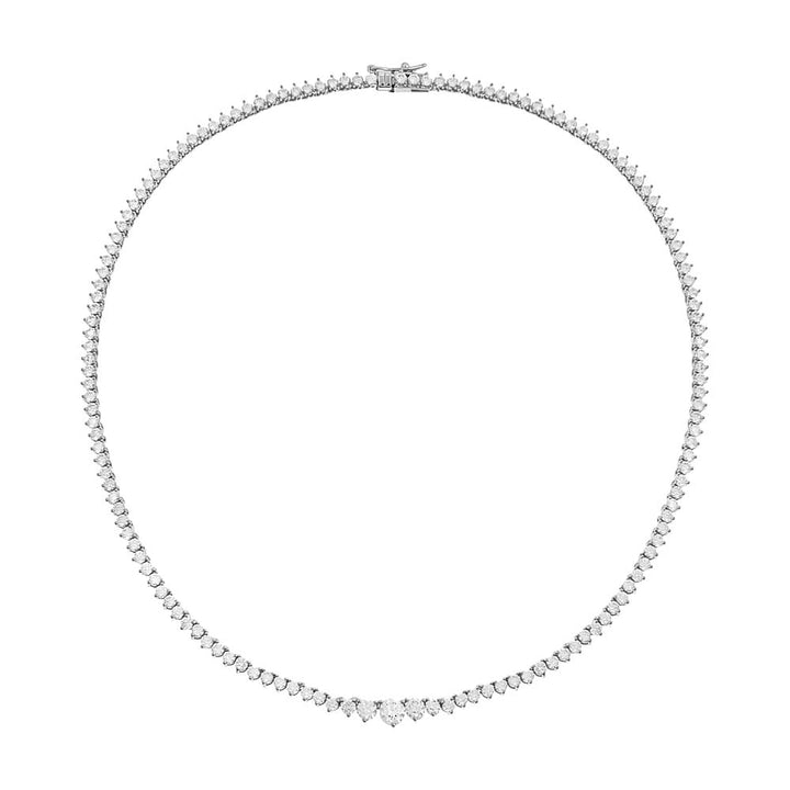  Graduated Tennis Necklace - Adina Eden's Jewels