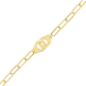  Handcuff Link Bracelet - Adina Eden's Jewels