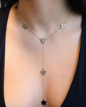  Star Lariat 14K - Adina Eden's Jewels