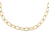  Hollow Chunky Link Necklace 14K - Adina Eden's Jewels