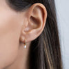  Hanging Opal Huggie Earring - Adina Eden's Jewels