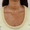 CZ Mom Pearl Necklace - Adina Eden's Jewels