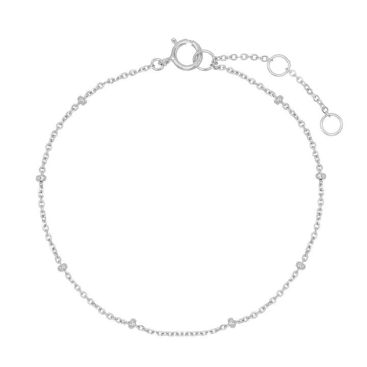 Silver Ball Chain Bracelet - Adina Eden's Jewels