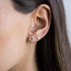  Mini Open Star Stud Earring 14K - Adina Eden's Jewels