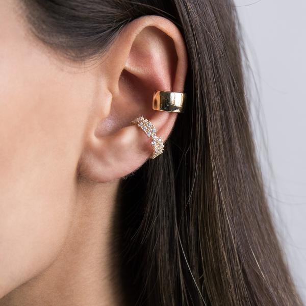  Solid Ear Cuff - Adina Eden's Jewels