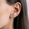  Beaded Star Stud Earring 14K - Adina Eden's Jewels