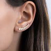  Bezel Ear Climber - Adina Eden's Jewels
