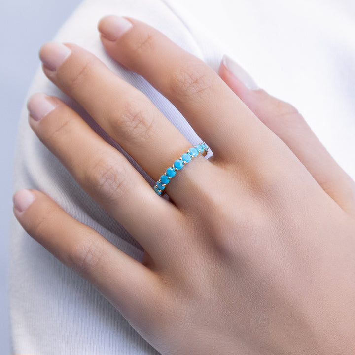  Turquoise Stone Ring - Adina Eden's Jewels
