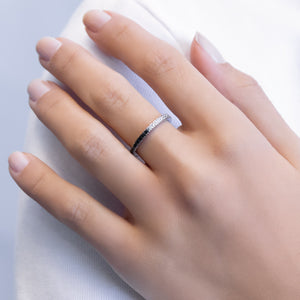  Two-Tone Thin Band - Adina Eden's Jewels