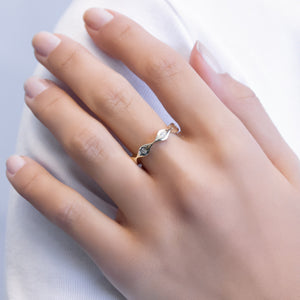  Stone Evil Eye Ring - Adina Eden's Jewels