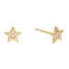  Diamond Stars Stud Earring 14K - Adina Eden's Jewels