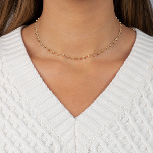  Scattered Beads Necklace - Adina Eden's Jewels