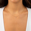  Diamond Pave Cross Necklace 14K - Adina Eden's Jewels