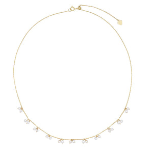 Pearl Shaker Necklace 14K - Adina Eden's Jewels