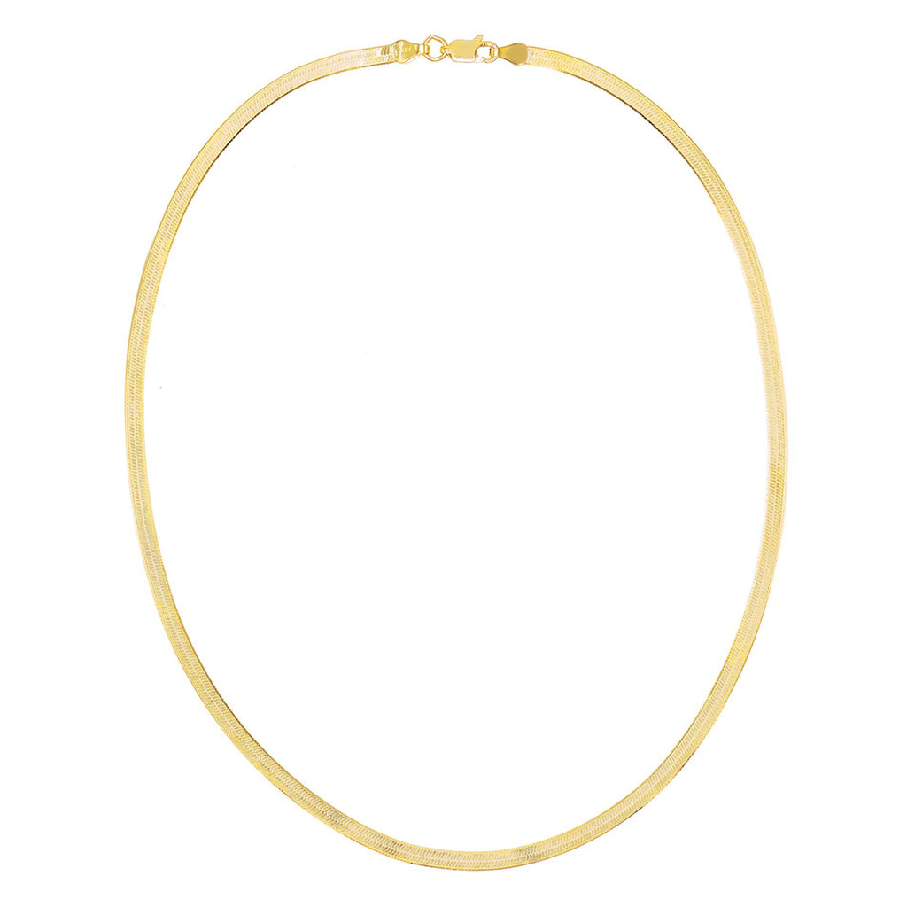  Men's Herringbone Necklace - Adina Eden's Jewels