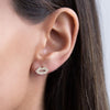  Lip Stud Earring 14K - Adina Eden's Jewels