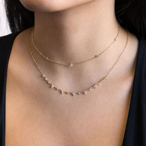  Mini Triangle Necklace - Adina Eden's Jewels