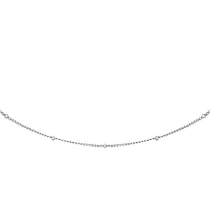 Silver Ball Chain Choker - Adina Eden's Jewels
