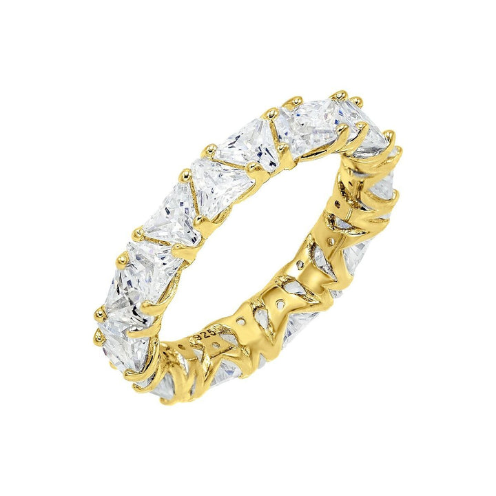  Triangle Stone Ring - Adina Eden's Jewels