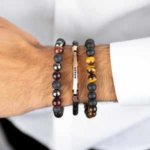  Tiger Eye Bead Bracelet - Adina Eden's Jewels
