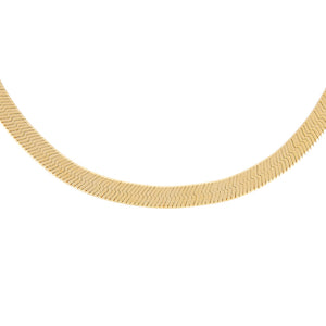 14K Gold / 18" Mega Chain Choker 14K - Adina Eden's Jewels
