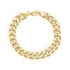 14K Gold / 8 MM Miami Cuban Chain Bracelet 14K - Adina Eden's Jewels
