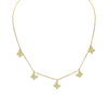 Gold Solid Butterflies Necklace - Adina Eden's Jewels