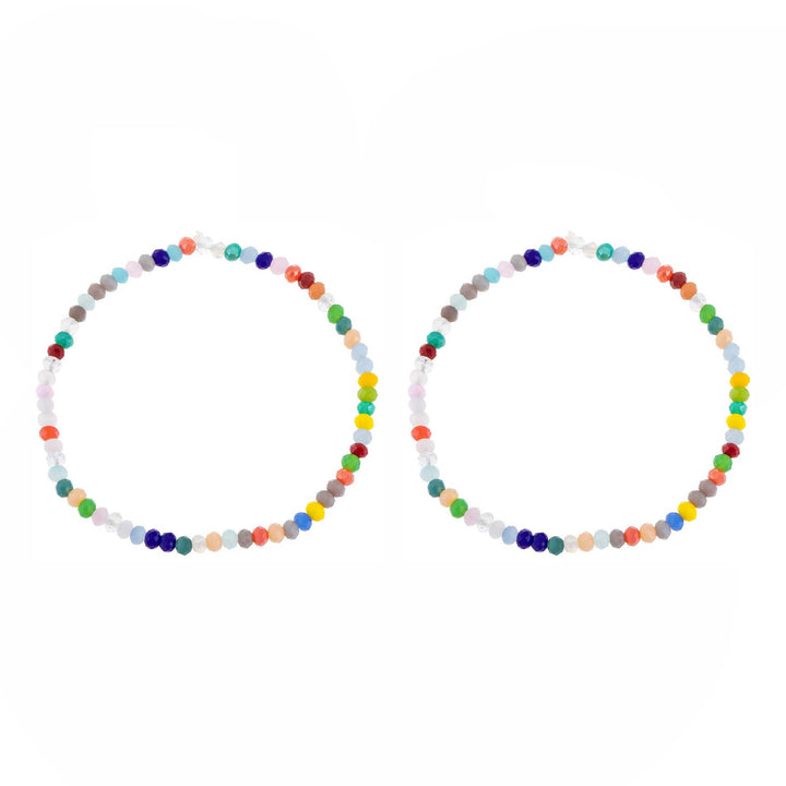  Multi-Color Beaded Bracelet Combo Set - Adina Eden's Jewels
