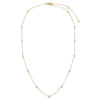 14K Gold Multi Pearl Necklace 14K - Adina Eden's Jewels
