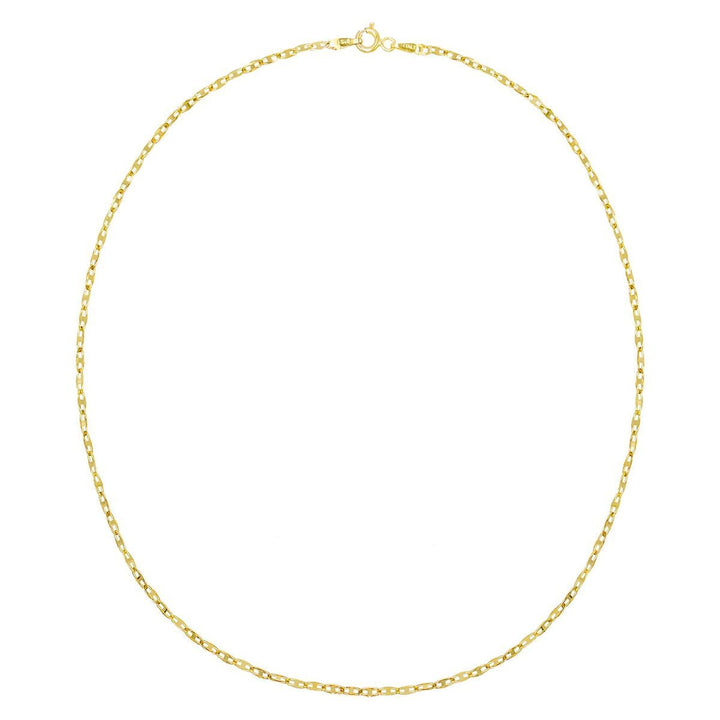  Twisted Mariner Chain Necklace 14K - Adina Eden's Jewels