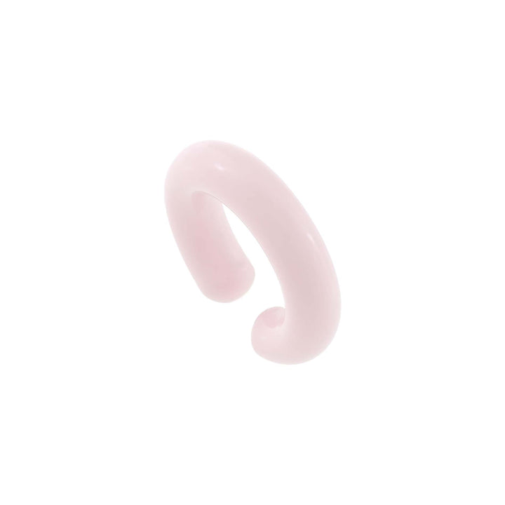Sapphire Pink / 21 MM Pastel Enamel Ear Cuff - Adina Eden's Jewels