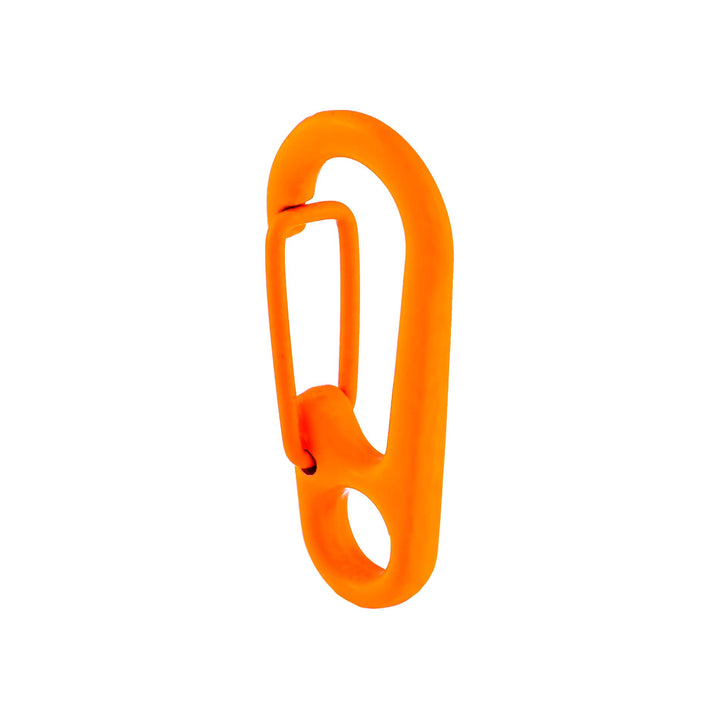 Orange Neon Keychain Charm - Adina Eden's Jewels