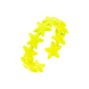 Neon Yellow Enamel Multi Star Ring - Adina Eden's Jewels