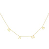 Gold Mama Letter Necklace - Adina Eden's Jewels