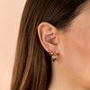  Chunky Starburst Hoop Earring - Adina Eden's Jewels