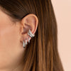  Solid Oval Huggie Earring - Adina Eden's Jewels