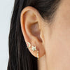  Bamboo Huggie Earring - Adina Eden's Jewels