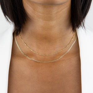  Singapore Necklace 14K - Adina Eden's Jewels