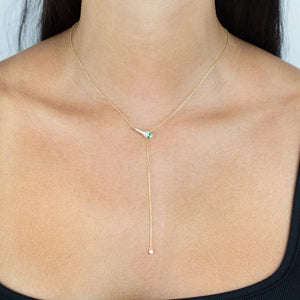 Pavé Snake Lariat - Adina Eden's Jewels