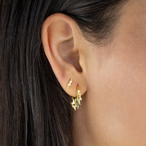  Lightning Bolt Earring Combo Set - Adina Eden's Jewels