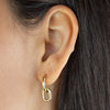  Chunky Link Drop Earring - Adina Eden's Jewels
