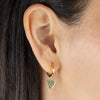  Heart Huggie Earring - Adina Eden's Jewels