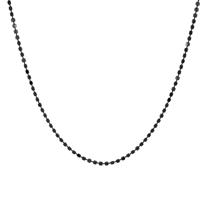  Men's Onyx Beaded Necklace - Adina Eden's Jewels