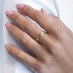  Leaf Ring - Adina Eden's Jewels