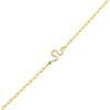 Gold Pavé Snake Link Bracelet - Adina Eden's Jewels