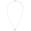 14K Gold Pearl Chain Necklace 14K - Adina Eden's Jewels